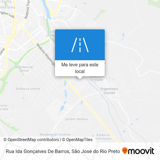 Rua Ida Gonçalves De Barros mapa