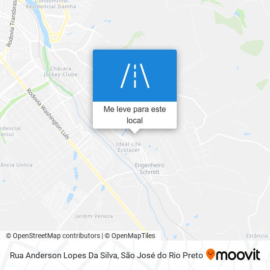 Rua Anderson Lopes Da Silva mapa
