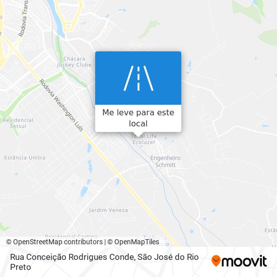 Rua Conceição Rodrigues Conde mapa