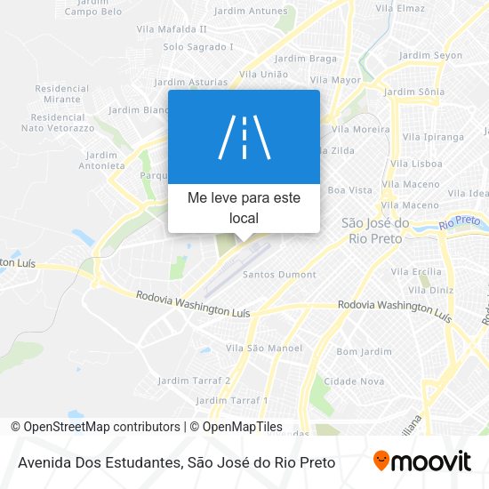 Avenida Dos Estudantes mapa