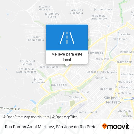 Rua Ramon Arnal Martinez mapa
