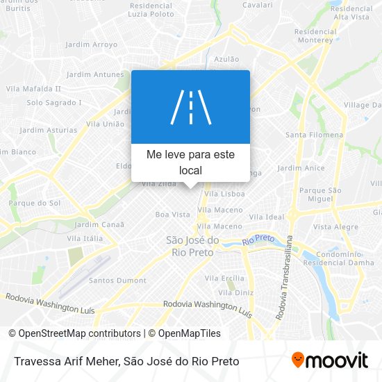 Travessa Arif Meher mapa