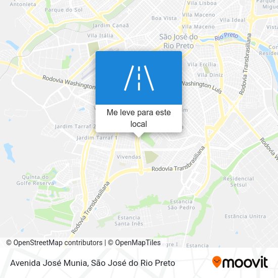 Avenida José Munia mapa