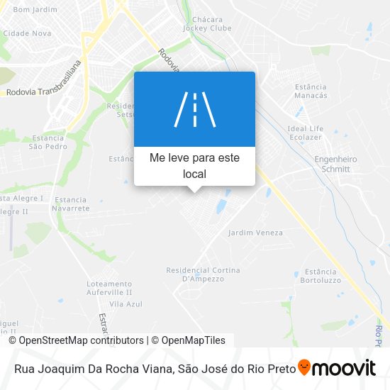 Rua Joaquim Da Rocha Viana mapa