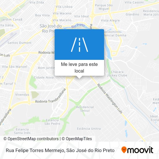Rua Felipe Torres Mermejo mapa