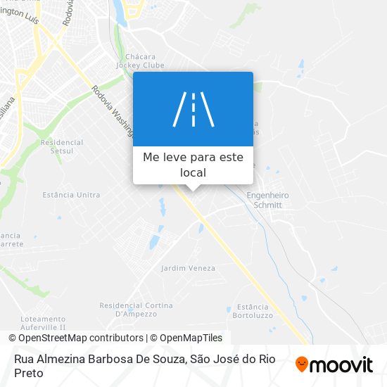 Rua Almezina Barbosa De Souza mapa