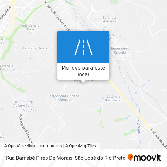 Rua Barnabé Pires De Morais mapa