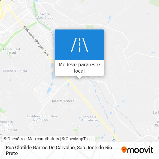 Rua Clotilde Barros De Carvalho mapa