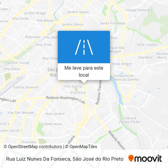 Rua Luiz Nunes Da Fonseca mapa