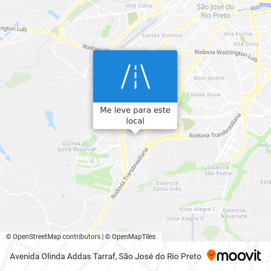 Avenida Olinda Addas Tarraf mapa