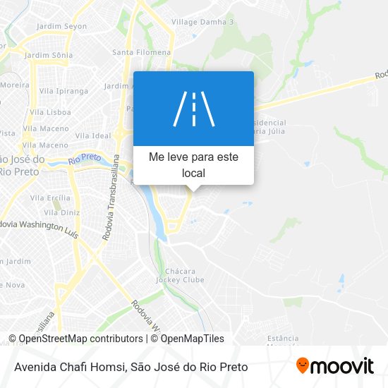 Avenida Chafi Homsi mapa