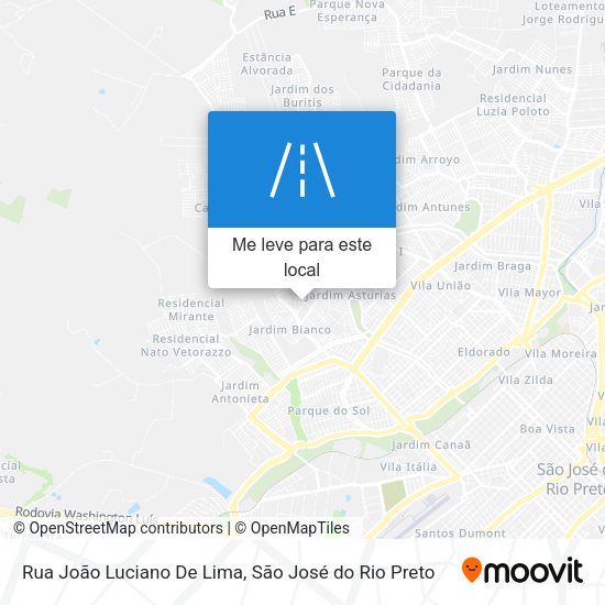 Rua João Luciano De Lima mapa