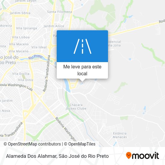 Alameda Dos Alahmar mapa