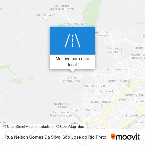 Rua Nelson Gomes Da Silva mapa