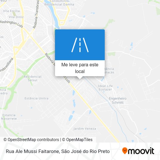 Rua Ale Mussi Faitarone mapa