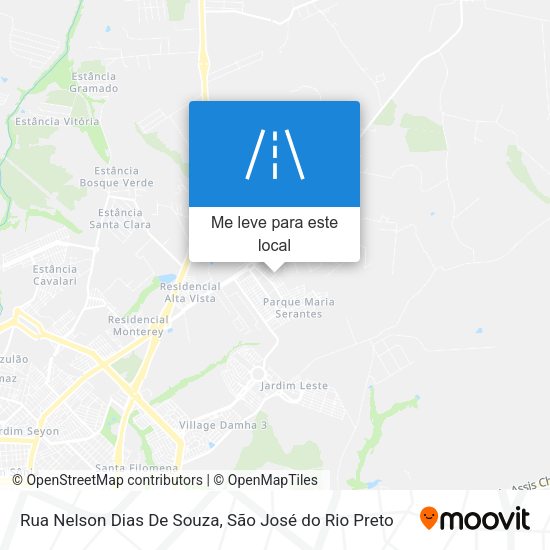 Rua Nelson Dias De Souza mapa