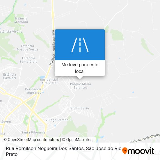 Rua Romilson Nogueira Dos Santos mapa