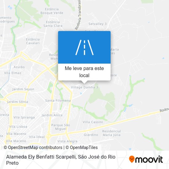 Alameda Ely Benfatti Scarpelli mapa