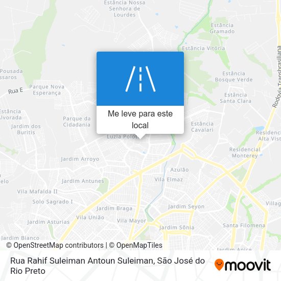 Rua Rahif Suleiman Antoun Suleiman mapa