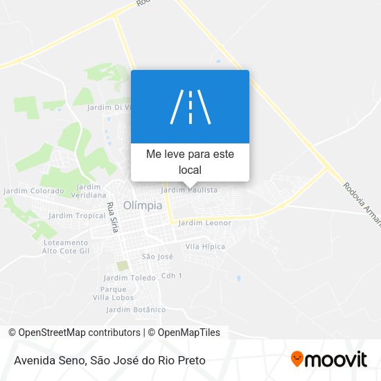 Avenida Seno mapa