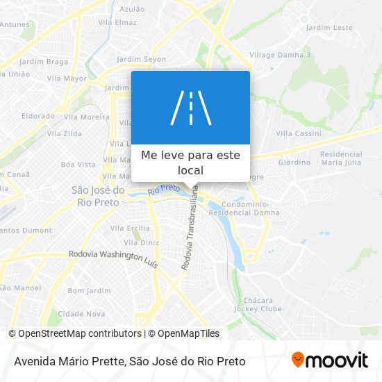 Avenida Mário Prette mapa