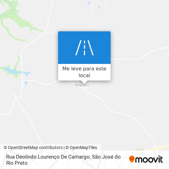 Rua Deolindo Lourenço De Camargo mapa