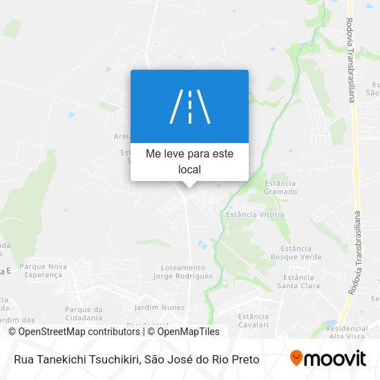 Rua Tanekichi Tsuchikiri mapa