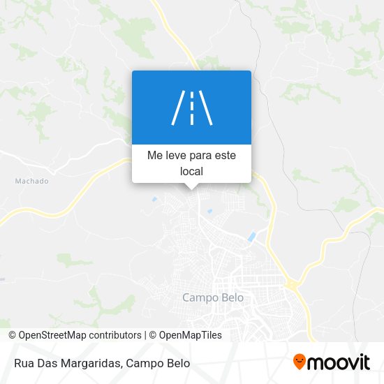Rua Das Margaridas mapa