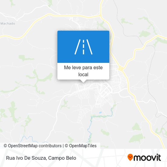 Rua Ivo De Souza mapa