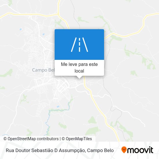 Rua Doutor Sebastião D Assumpção mapa