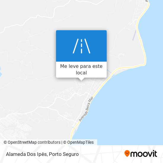 Alameda Dos Ipês mapa