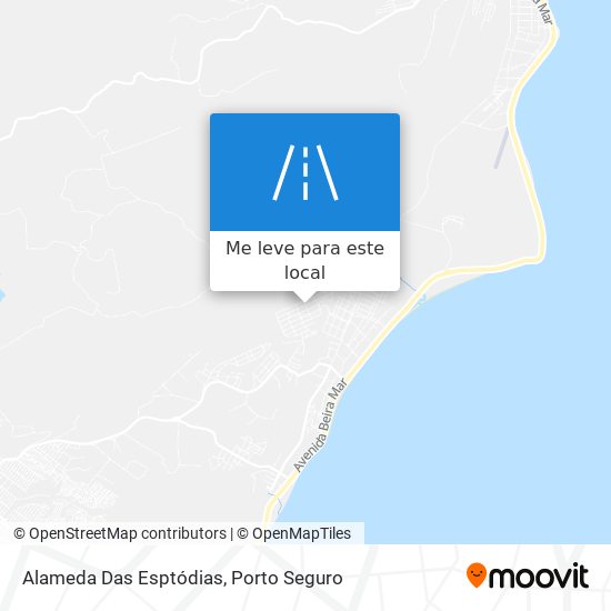 Alameda Das Esptódias mapa