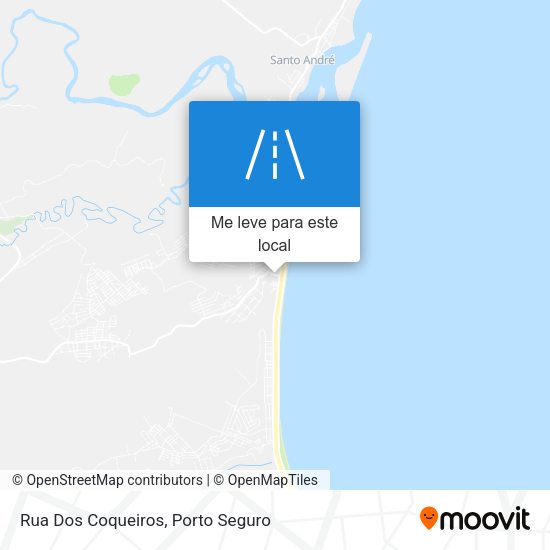 Rua Dos Coqueiros mapa