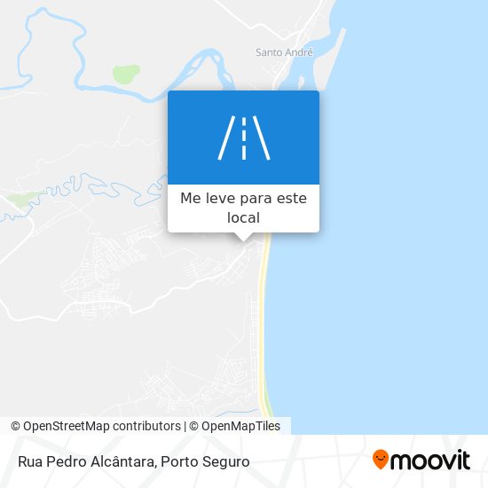 Rua Pedro Alcântara mapa