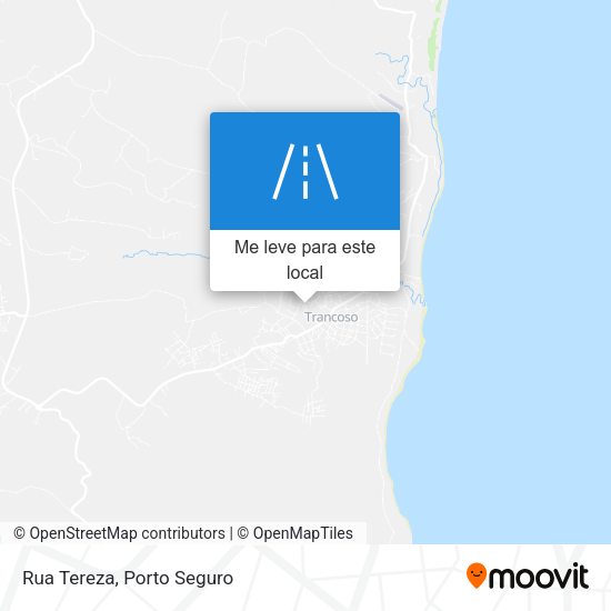 Rua Tereza mapa