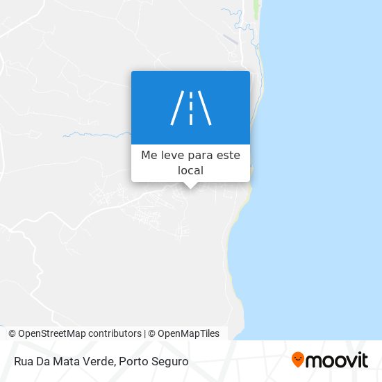 Rua Da Mata Verde mapa