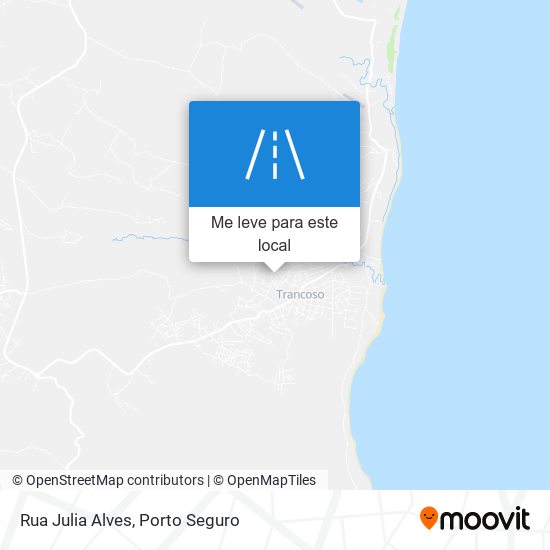 Rua Julia Alves mapa