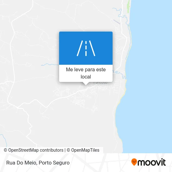 Rua Do Meio mapa