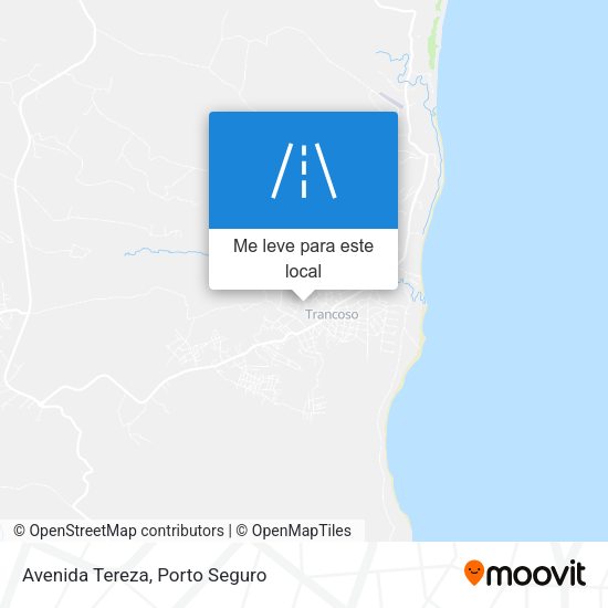 Avenida Tereza mapa