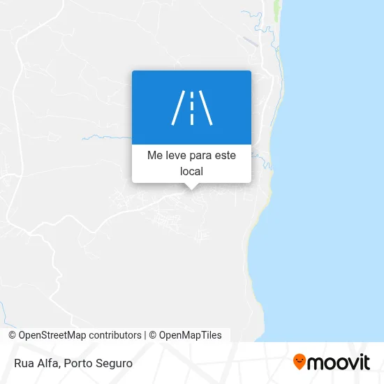Rua Alfa mapa