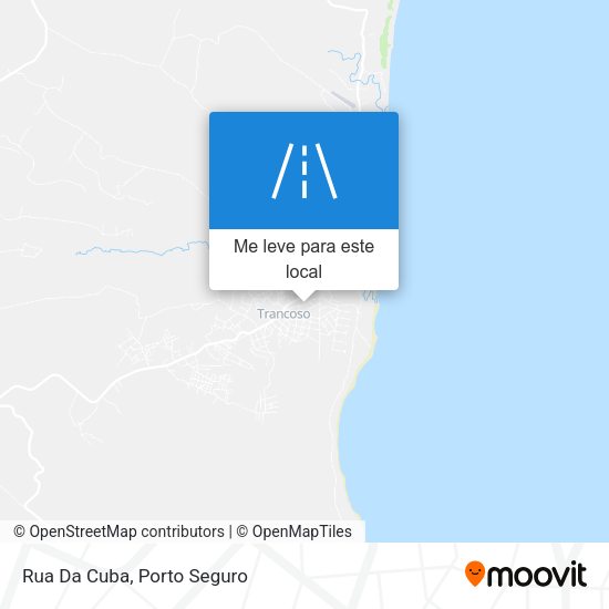 Rua Da Cuba mapa