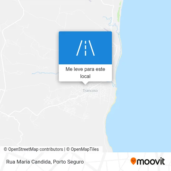 Rua Maria Candida mapa