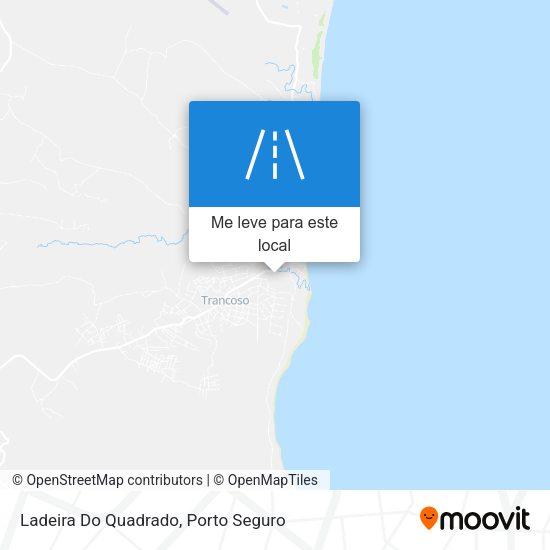 Ladeira Do Quadrado mapa