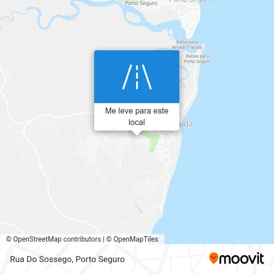 Rua Do Sossego mapa
