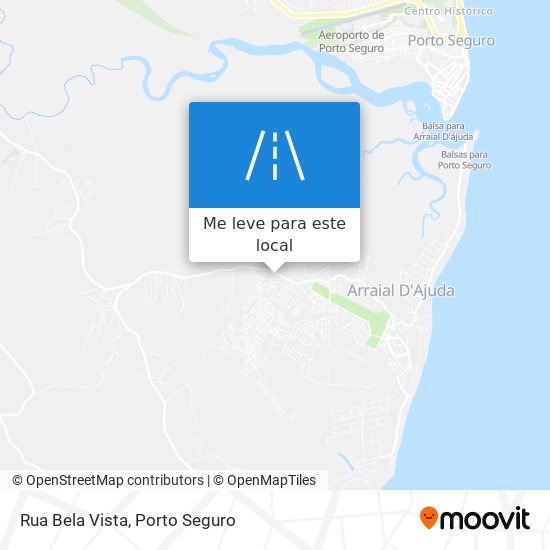 Rua Bela Vista mapa