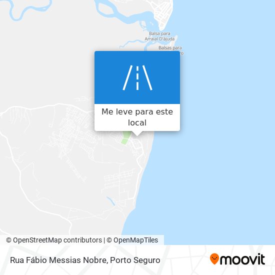 Rua Fábio Messias Nobre mapa