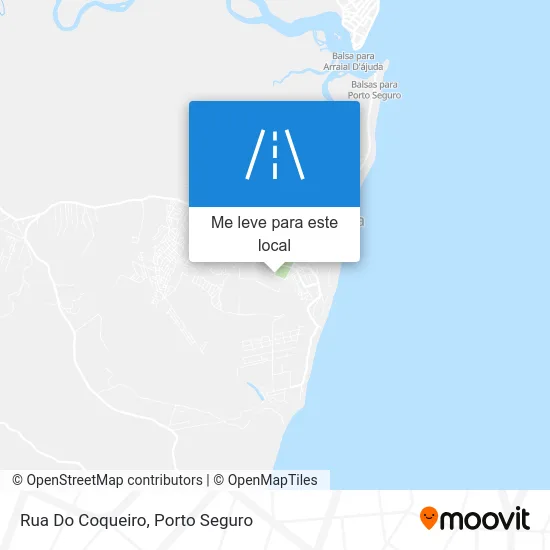 Rua Do Coqueiro mapa