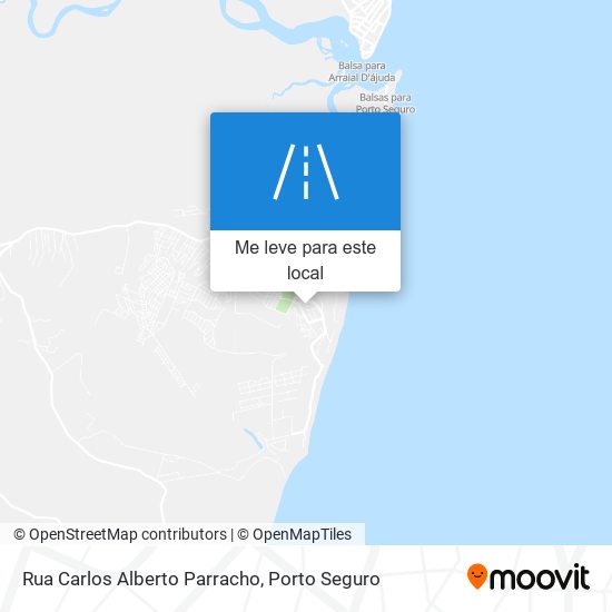 Rua Carlos Alberto Parracho mapa