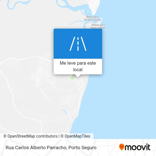 Rua Carlos Alberto Parracho mapa