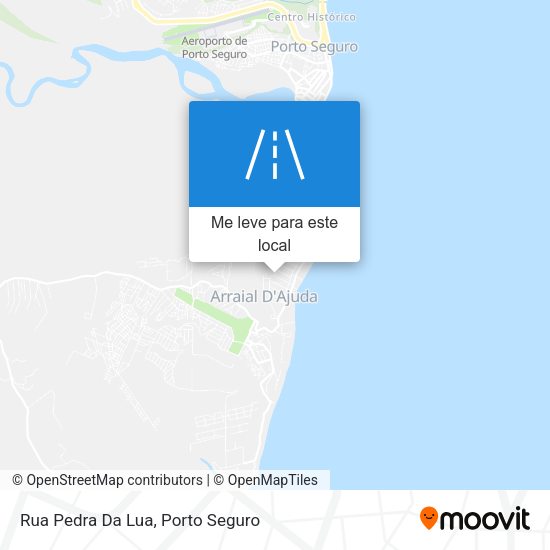 Rua Pedra Da Lua mapa